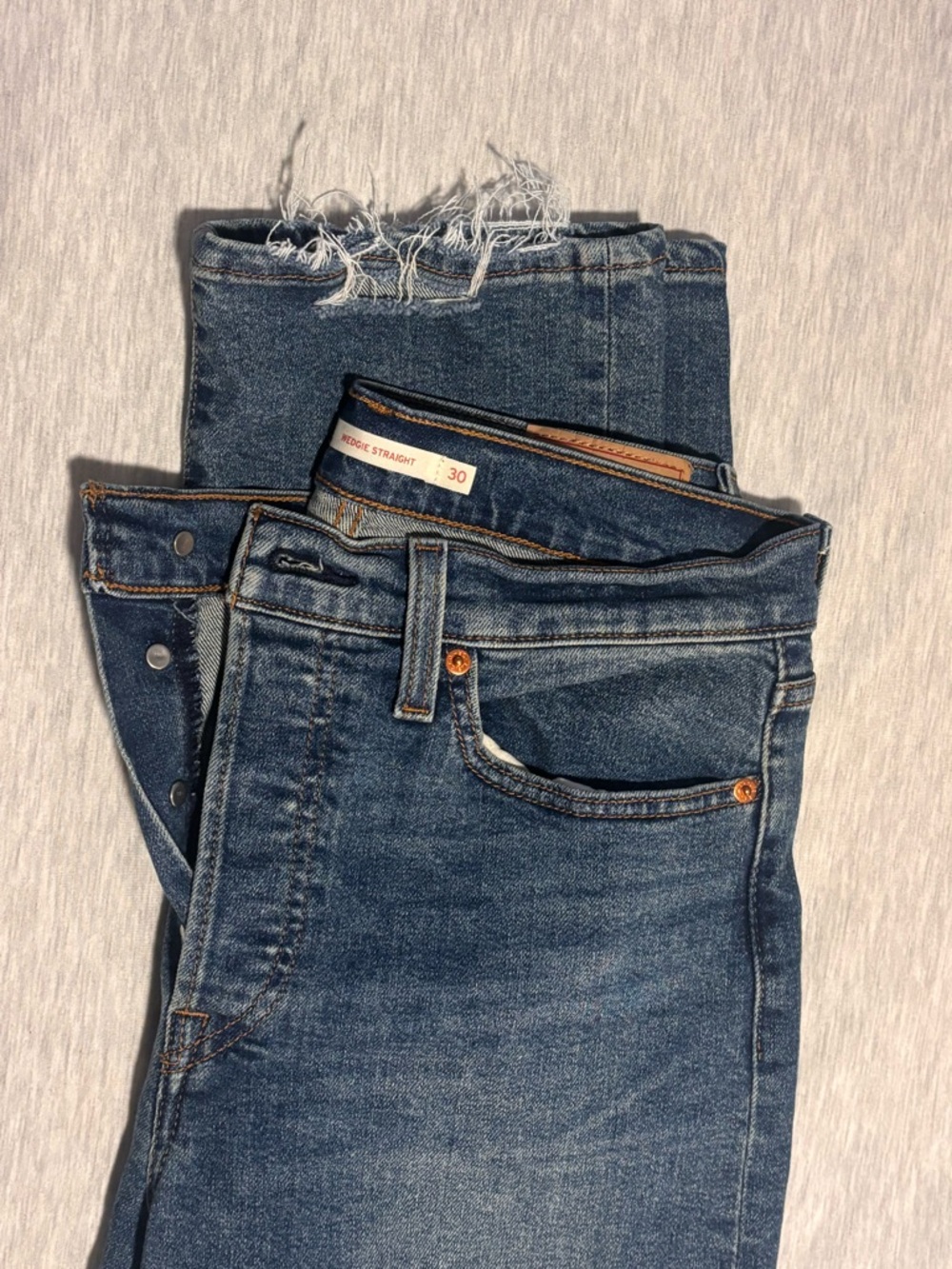 Levi's Straight Leg Jeans - Wedgie Straight